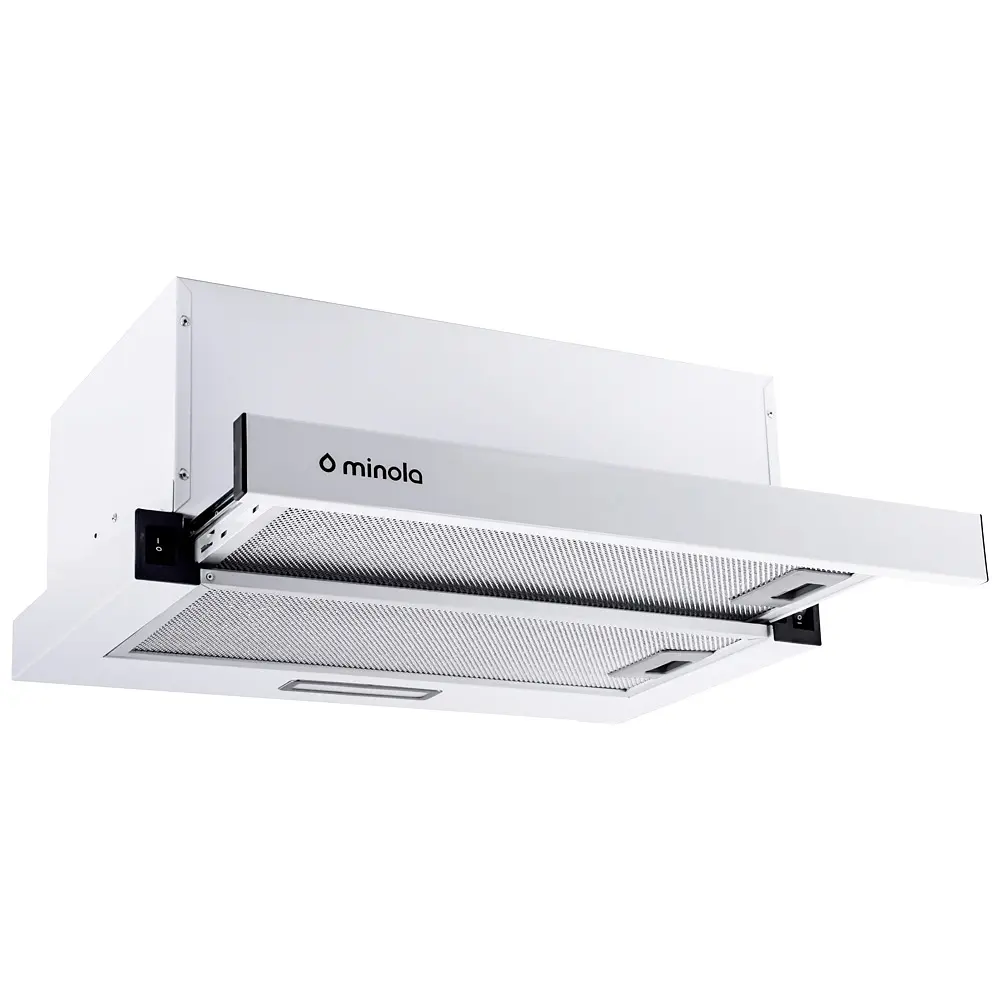 Витяжка телескопічна MINOLA HTL 5214 WH 700 LED - фото 2