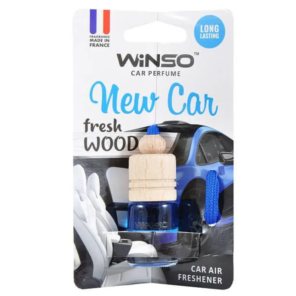 Ароматизатор для автомобіля WINSO Fresh Wood New Car 4.5 мл (530400)