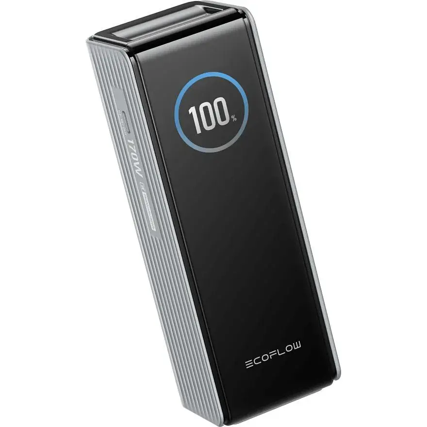 Зовнішній акумулятор EcoFlow RAPID Power Bank 25000mAh Silver [EF-RAPID25K140W-S-EU] [139815] - фото 2