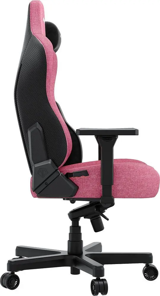 Кресло для геймеров Anda Seat Kaiser 3E XL Pink Fabric (AD23YC-XL-09-P-CF-P01) - фото 4