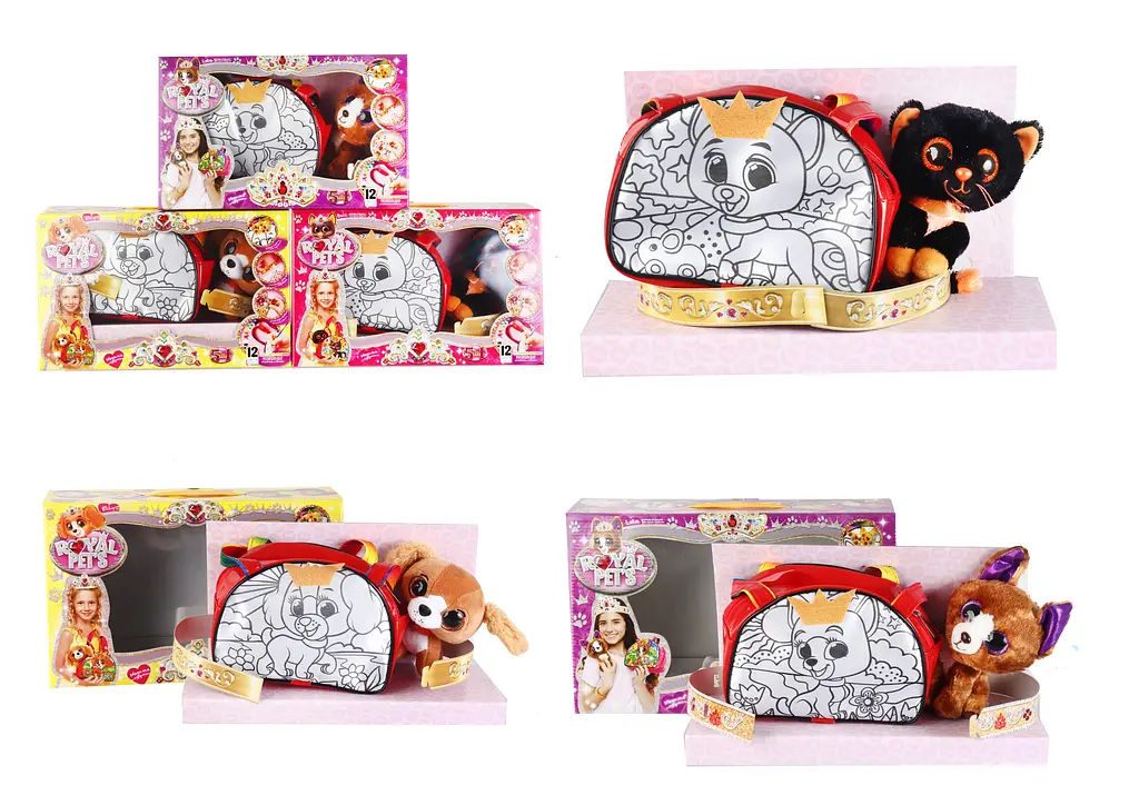 Набір креативної творчості Royal Pet’s, RP-01-01-01U/02U/03U/07U, сумочка з собачкою (В асортименті) - фото 8