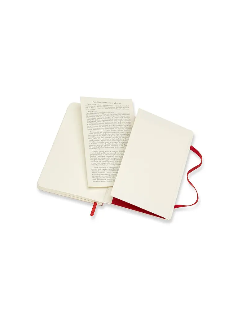 Записник Moleskine Classic кишеньковий, Клітинка Червоний М’який (QP612F2) - фото 5