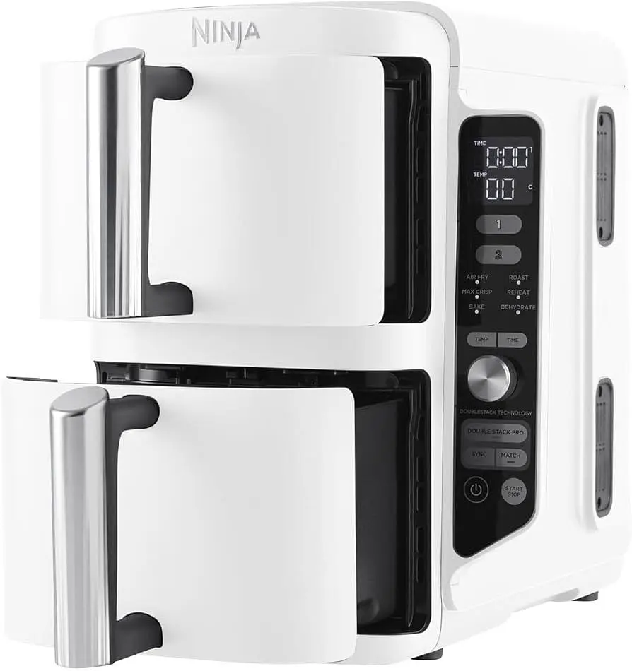 Мультипіч NINJA Double Stack XL 2-Level Air Fryer 9.5L (SL400EUWH) - фото 2
