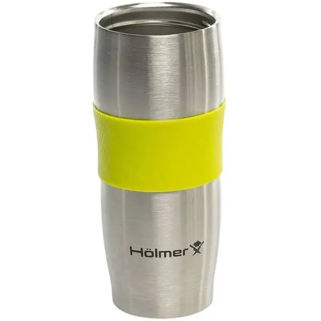 Термокружка Holmer Elegance TC-0380-SG сріблясто-зелена - фото 5