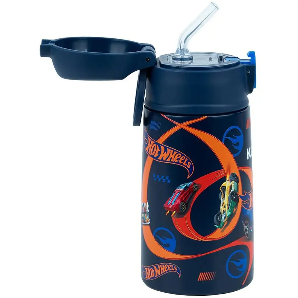 Термос з трубочкою Kite Hot Wheels 400 мл (HW25-1261) - фото 2