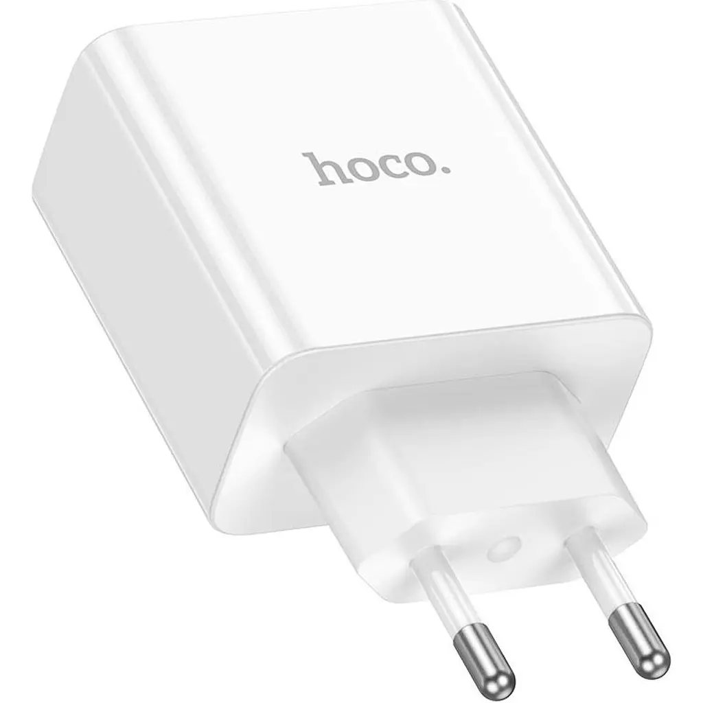 Мережевий зарядний пристрій Hoco C108A Leader 35W White (784438) [125142] - фото 3