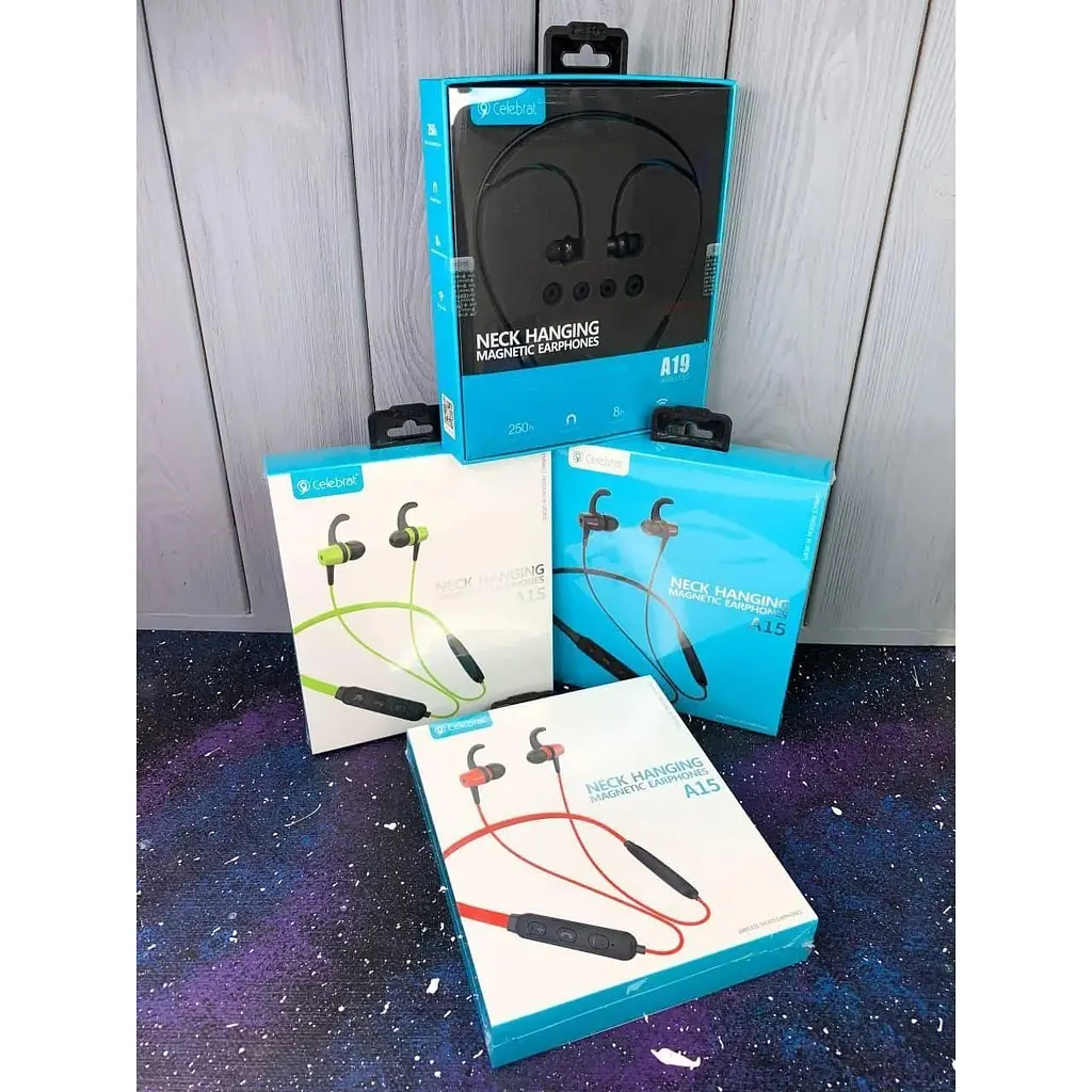 Наушники Bluetooth Celebrat A15 с затылочной дугой - фото 6