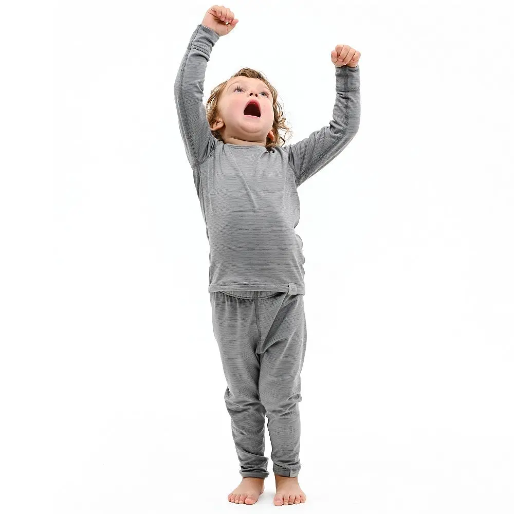 Термофутболка Turbat Yeti Top Kids 128 Светло-серый - фото 2