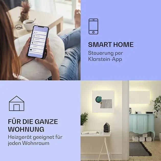 Инфракрасный обогреватель с конвектором KlarsteinMojave2-в-1 (10039823) - фото 2