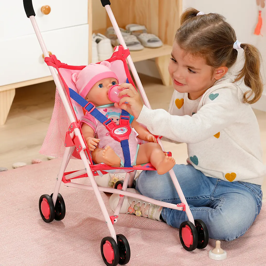 Коляска для куклы Baby Born Яркий город (840665) - фото 7