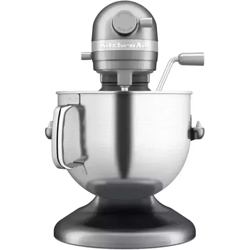 Планетарный миксер KitchenAid Artisan с подъемной чашей 6.6 л серебристый (5KSM70SHXECU) - фото 4