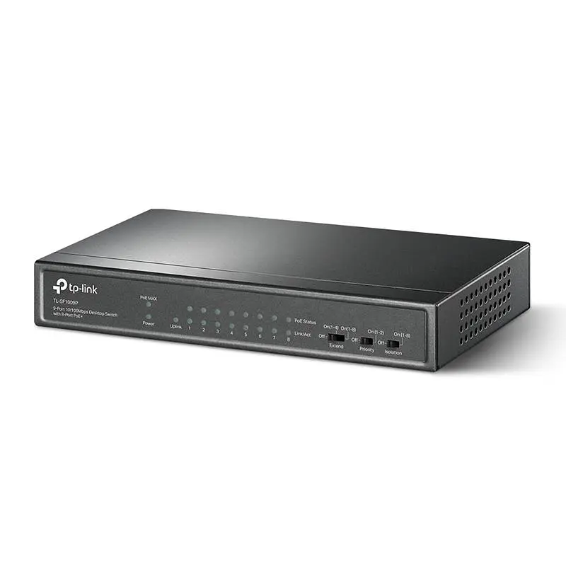 Комутатор TP-Link TL-SF1009P - фото 2