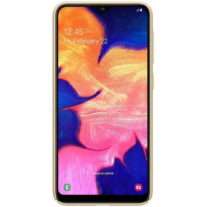 Чохол-накладка Nillkin Super Frosted Shield Case Samsung A10 Gold - фото 2