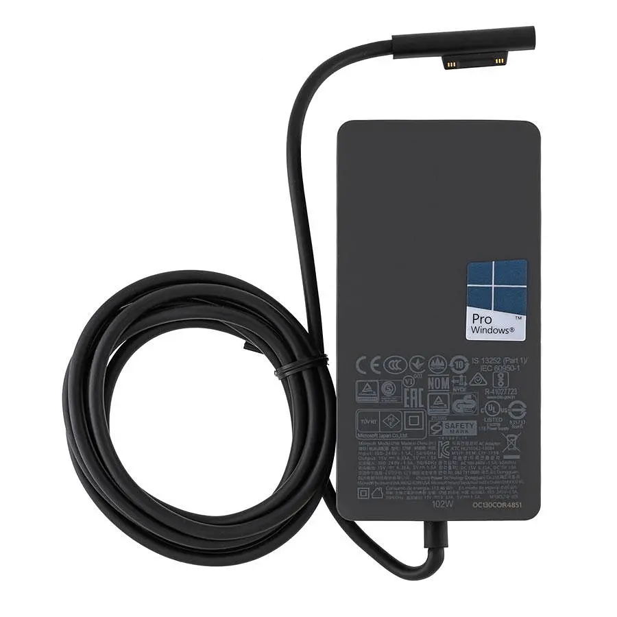 Блок питания для планшета MICROSOFT 15V 6.3A 102W 6pin Чорний (без кабеля!) (Surface Pro 5 Pro 6 Pro 4 Pro3 Book) - фото 3