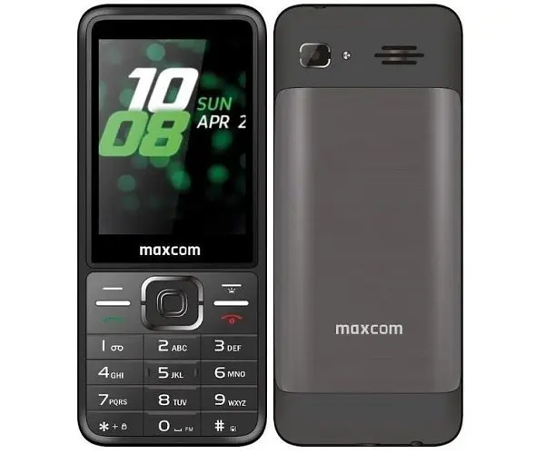 Телефон Maxcom MM244 кнопочный черный - фото 4