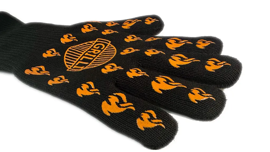 Термо рукавичка для гриля BBQ GRILLI Orange (888845) - фото 2