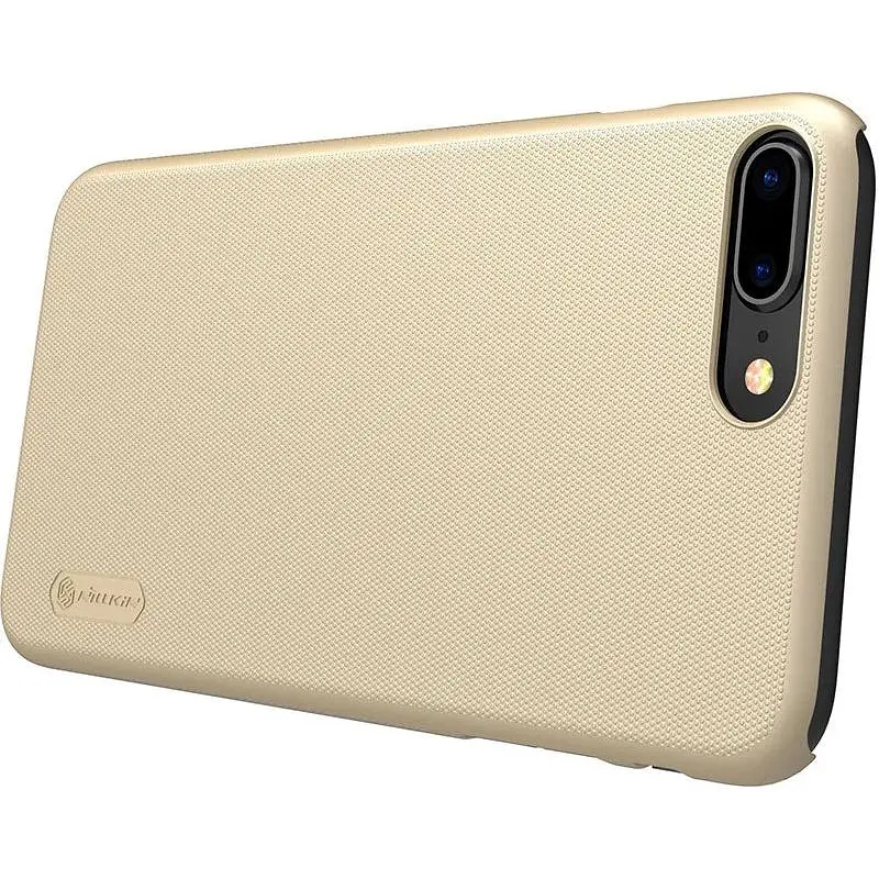 Чохол-накладка Nillkin Super Frosted Shield Case Apple iPhone 8 Plus Gold - фото 5