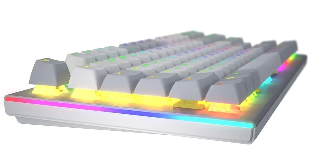 Клавіатура HATOR Gravity TKL Orange White (HTK561UA) - фото 4
