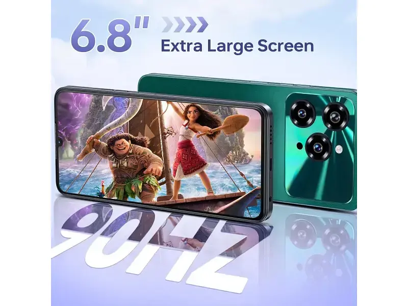 Смартфон Oukitel C6 5G 12/512GB Green - фото 4
