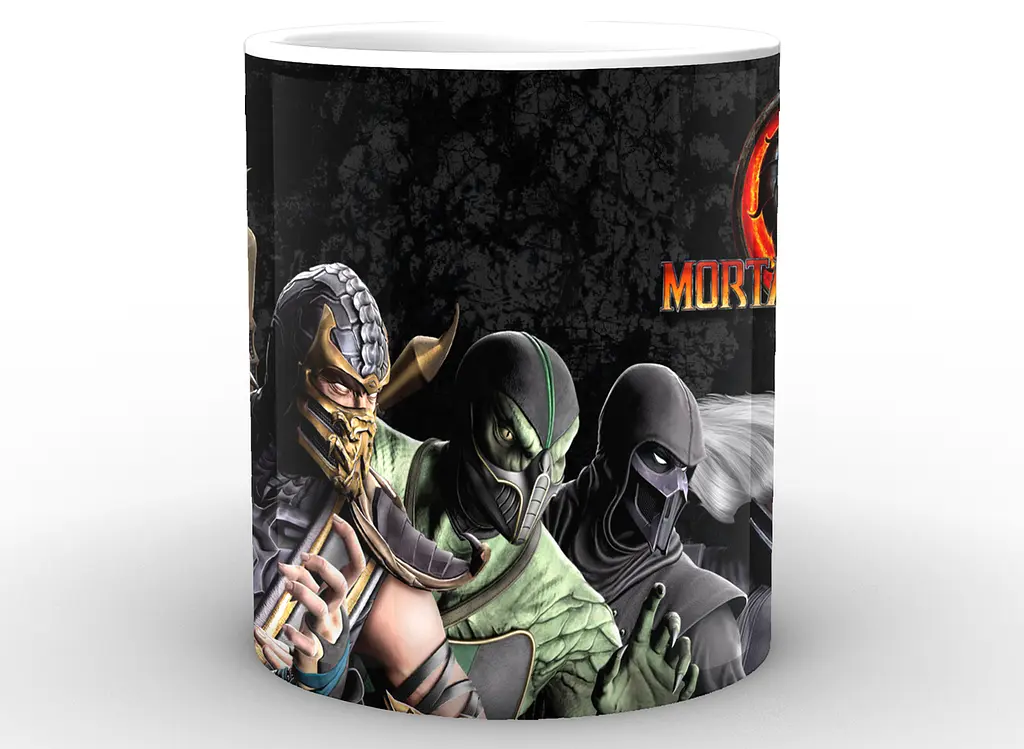 Кружка GeekLand Mortal Kombat Мортал Комбат емблема MK.02.03 - фото 2