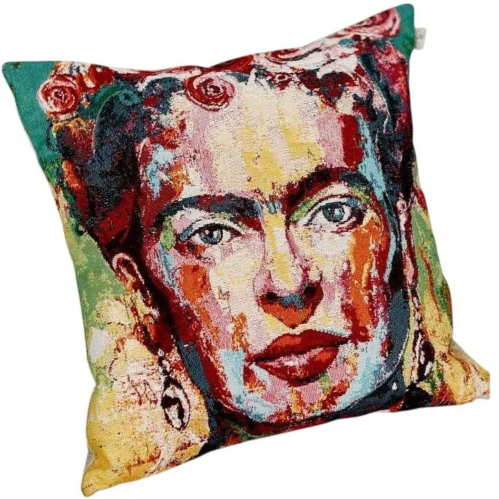Подушка декоративна гобеленова 45х45 см FRIDA (029984)