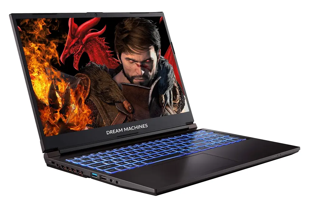 Ноутбук Dream Machines IPS RG2050-15 15.6FHD, Intel i5-13420H, 16GB, F1TB, NVD2050-4, DOS, черный (RG2050-15UA20) - фото 2