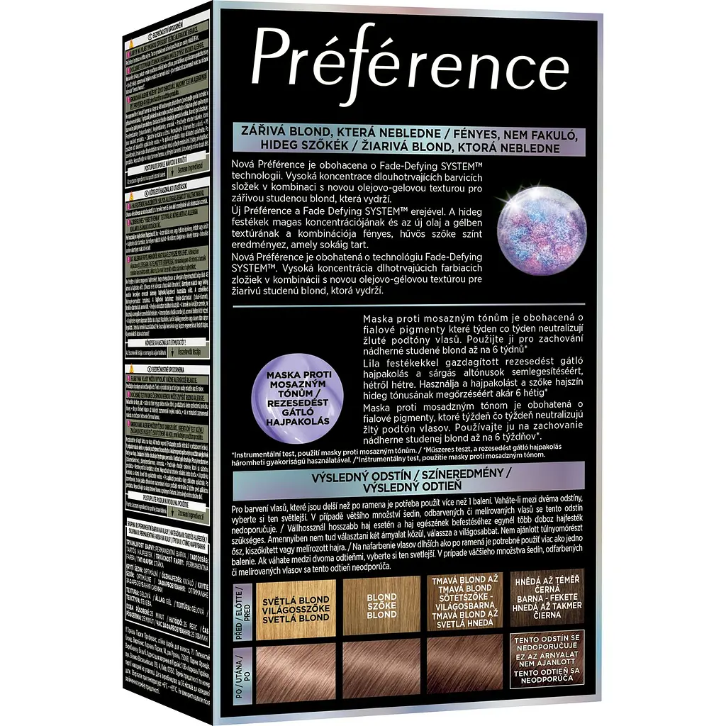 Стійка фарба для волосся L'Oreal Paris Preference 7.1 Iceland Ash Blonde 174 мл - фото 2