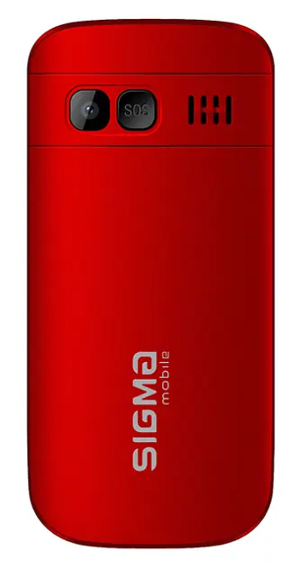 Мобільний телефон Sigma Comfort 50 CF115 Easy Red UA UCRF - фото 2