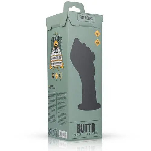 Рука для фістингу EasyToys FistCorps Fist Dildo, 22 см (чорний) - фото 5