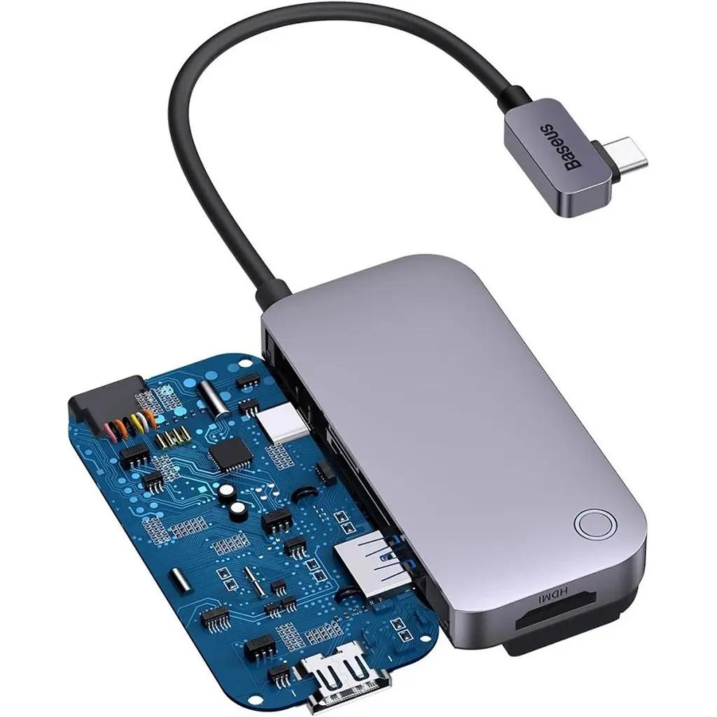 USB-хаб Baseus PadJoy 4-in-1 [WKWJ000013] [125124] - фото 6