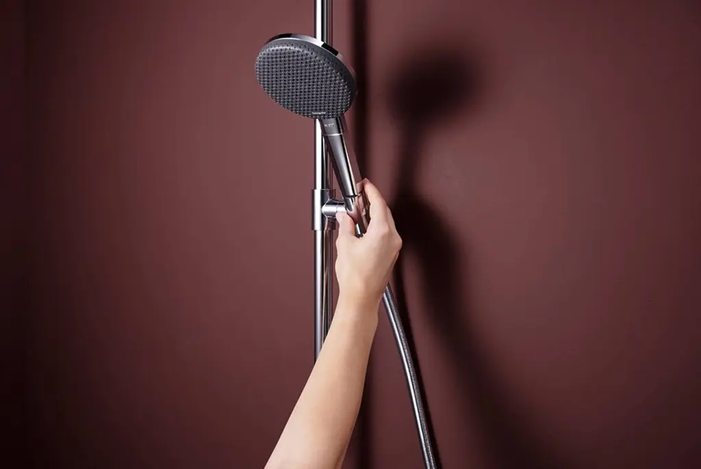 Душова система з термостатом Hansgrohe Raindance Alive S Puro 300 1jet EcoSmart Ecostat Element chrome 24593000 - фото 2