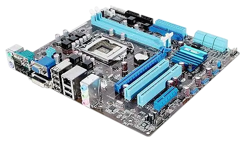 Материнская плата Asus P7H55-M LE LGA 1156 (P7H55-M LE) Б/У - фото 2