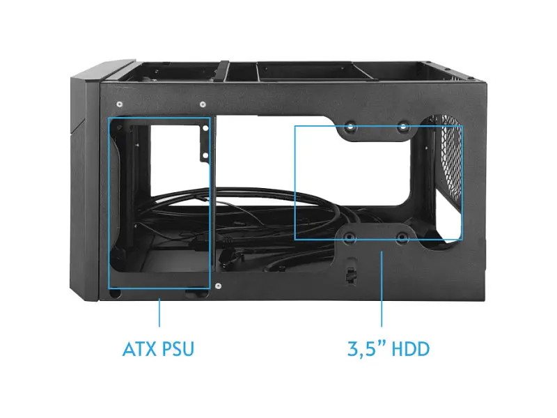 Корпус Chieftec Pro Cube Mini (CN-01B-OP) - фото 4