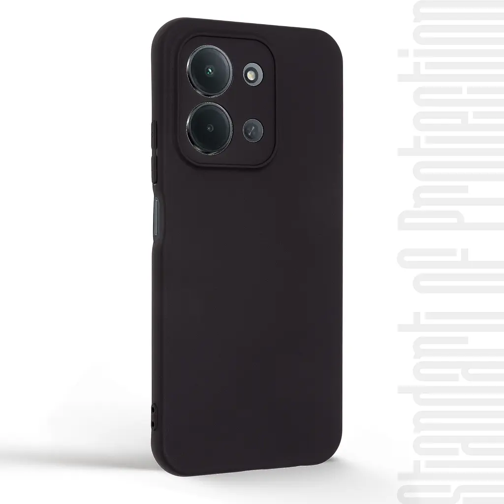 Чехол-накладка для смартфона Xiaomi Redmi 15C 4G Poco C85 4G противоударный, силиконовый, термополиуретановый (ТПУ), с защитой камеры и корпуса, черный, защита всего корпуса, ArmorStandart (ARM85431) - фото 2