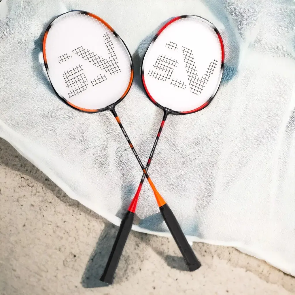 Набір для бадмінтону SportVida Pro 2 шт ракетки + волан (SV-SE0002) - фото 10