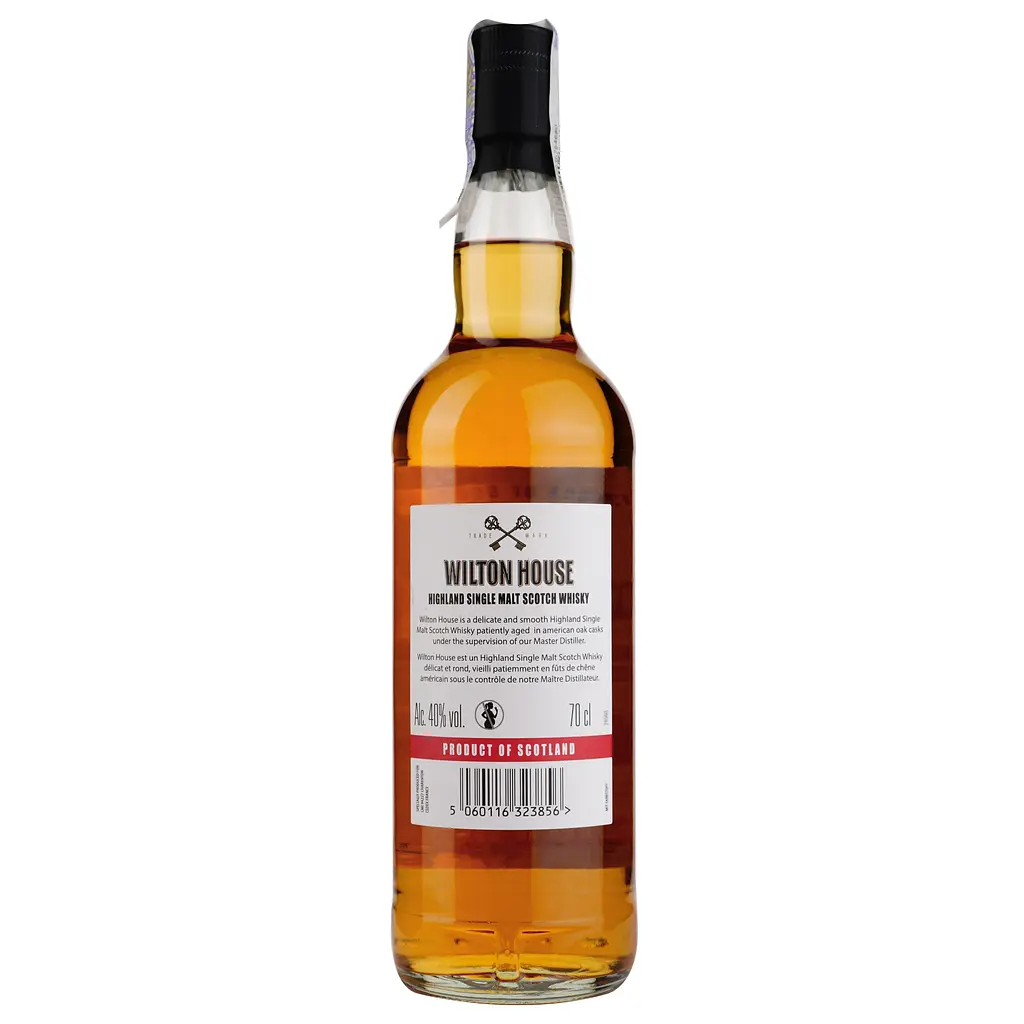 Віскі Wilton House Scotch Single Malt, 40 %, 0,7 л (905987) - фото 2