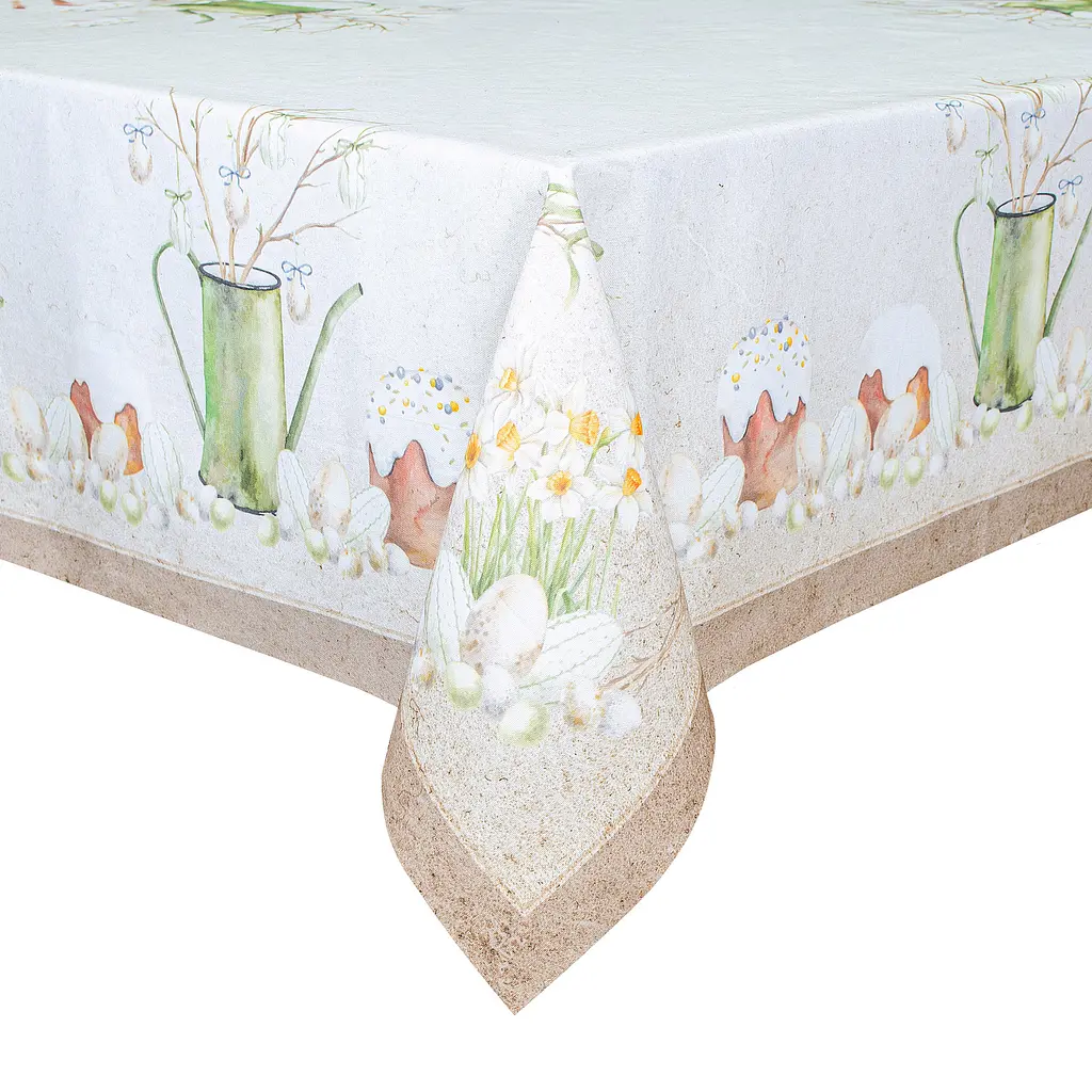 Скатерть Home Line Зеленый кувшин 120х150 см (192520) - фото 2