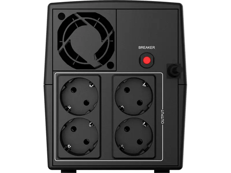 Лінійно-інтерактивний ДБЖ Njoy Keen 1000 (UPLI-LI100KE-CG01B) - фото 4
