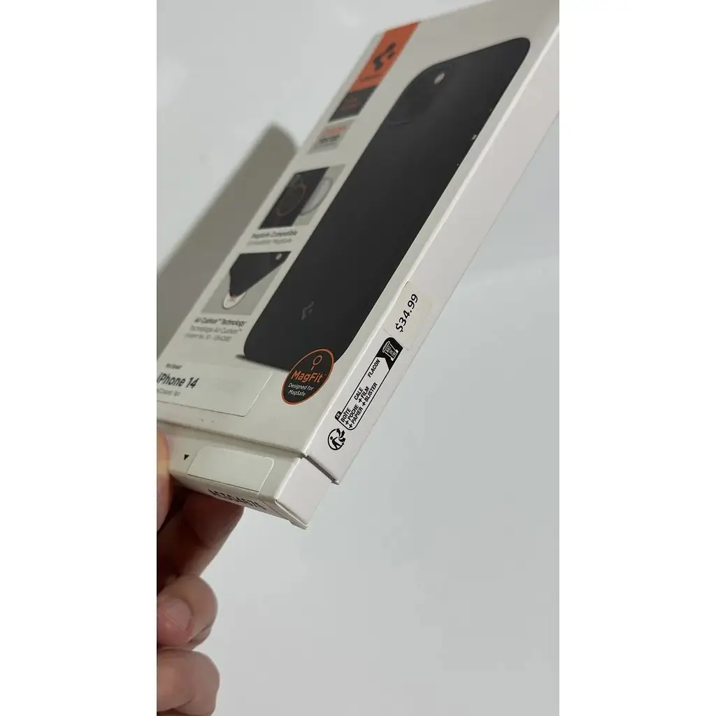 Оригінальний протиударний чохол Spigen для iPhone 13 / iPhone 14 Core Armor MagSafe MagFit Black ACS04676 - фото 3