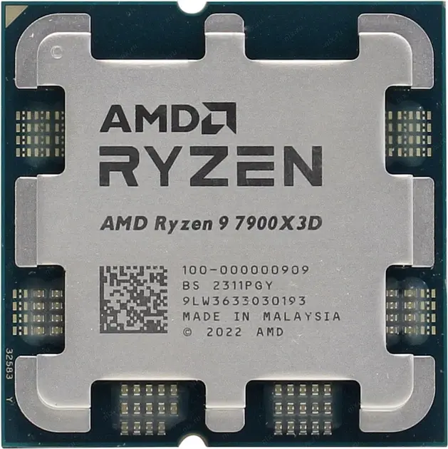 Процесор AMD Ryzen 9 7900X3D Socket AM5 (100-000000909) Б/В - фото 2