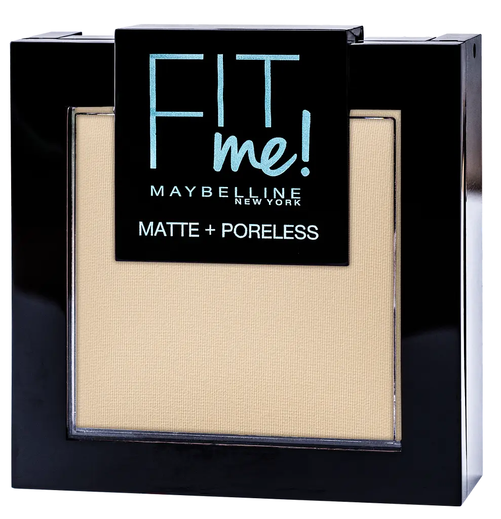 Пудра Maybelline New York Fit me Matte&Poreless PWD, відтінок 110 (Порцеляновий), 9 г (B3160200) - фото 2