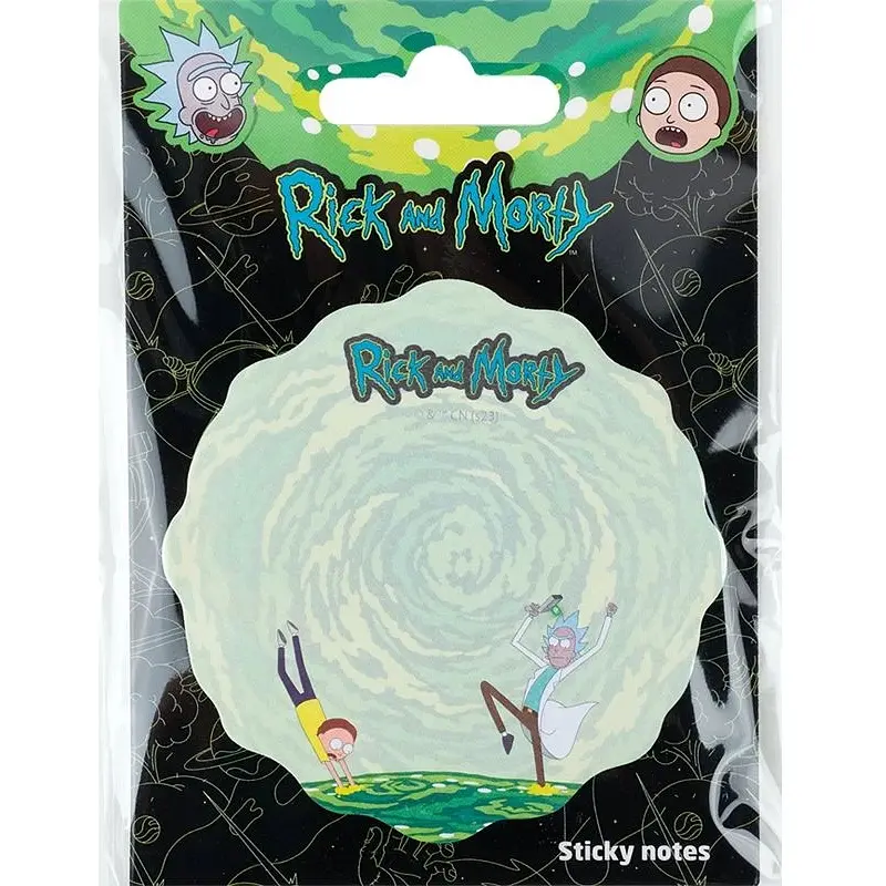 Блок паперу з клейким шаром Kite Rick and Morty 70х70 мм 50 аркушів (RM23-298-2) - фото 2