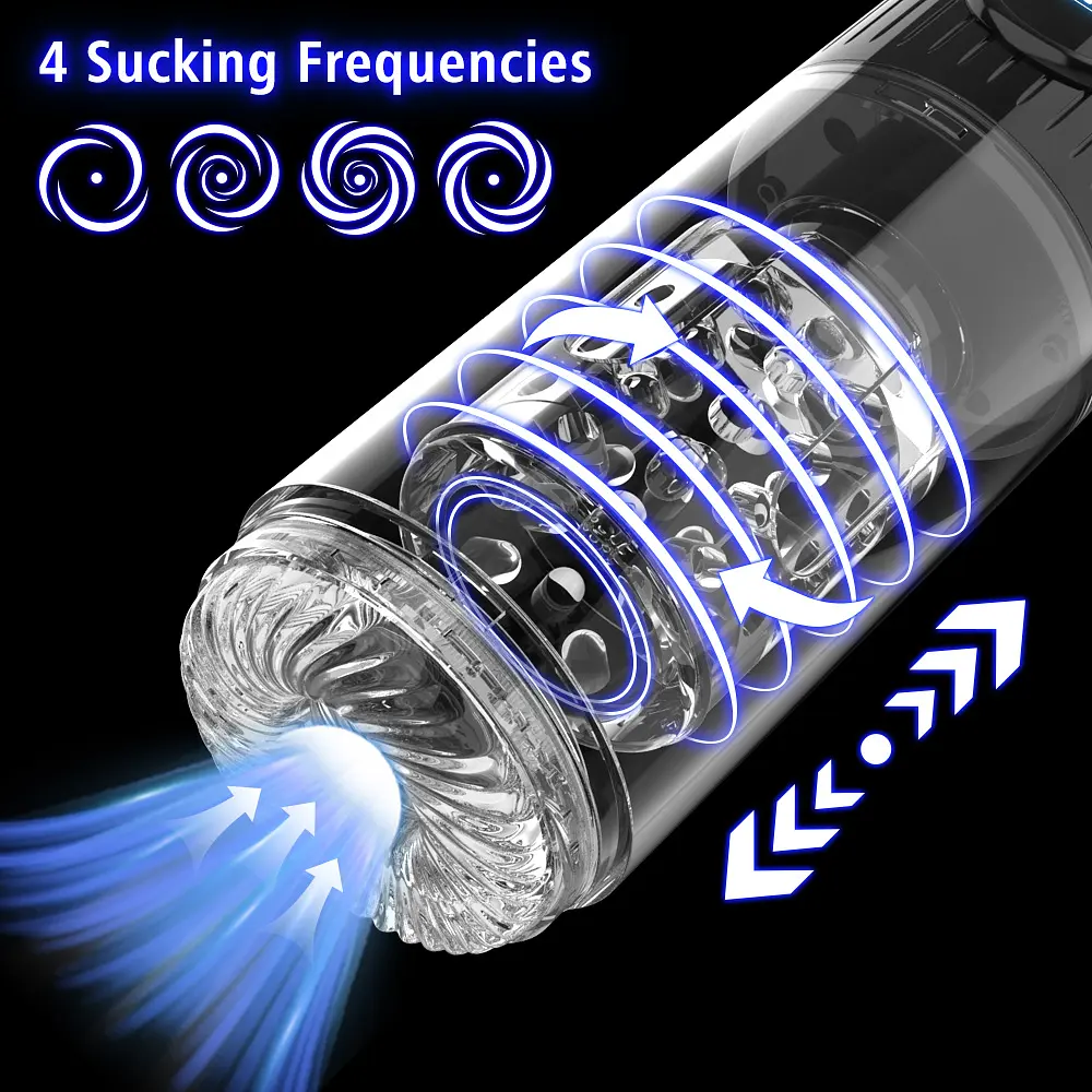 Мастурбатор Erospace Men’s Play Automatic Thrusting Masturbator B2 - фото 7