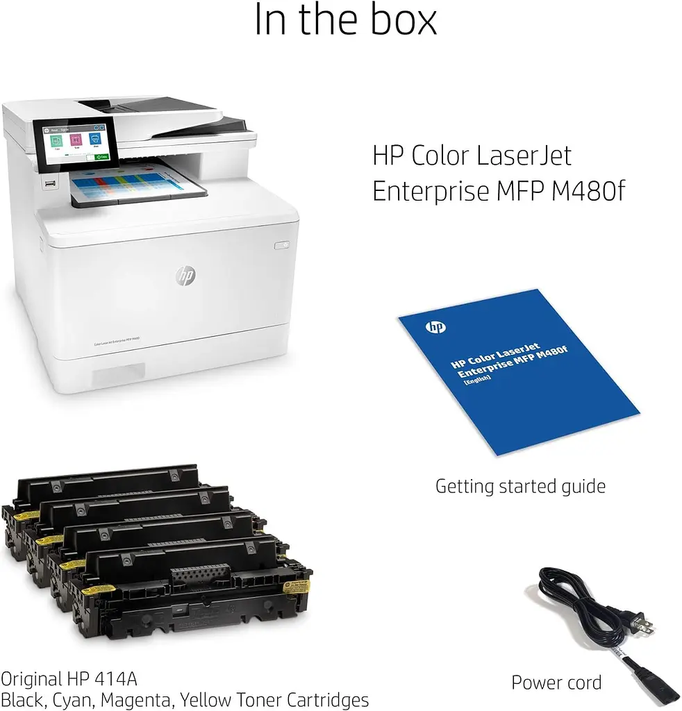 HP Багатофункціональний пристрій А4 кольоровий HP Color LaserJet Enterprise M480f - фото 6