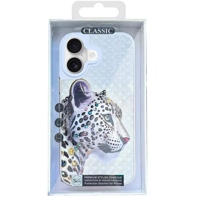 Чохол Epik TPU+PC Crystal Hunt with MagSafe для Apple iPhone 17 (6.3) White - фото 2