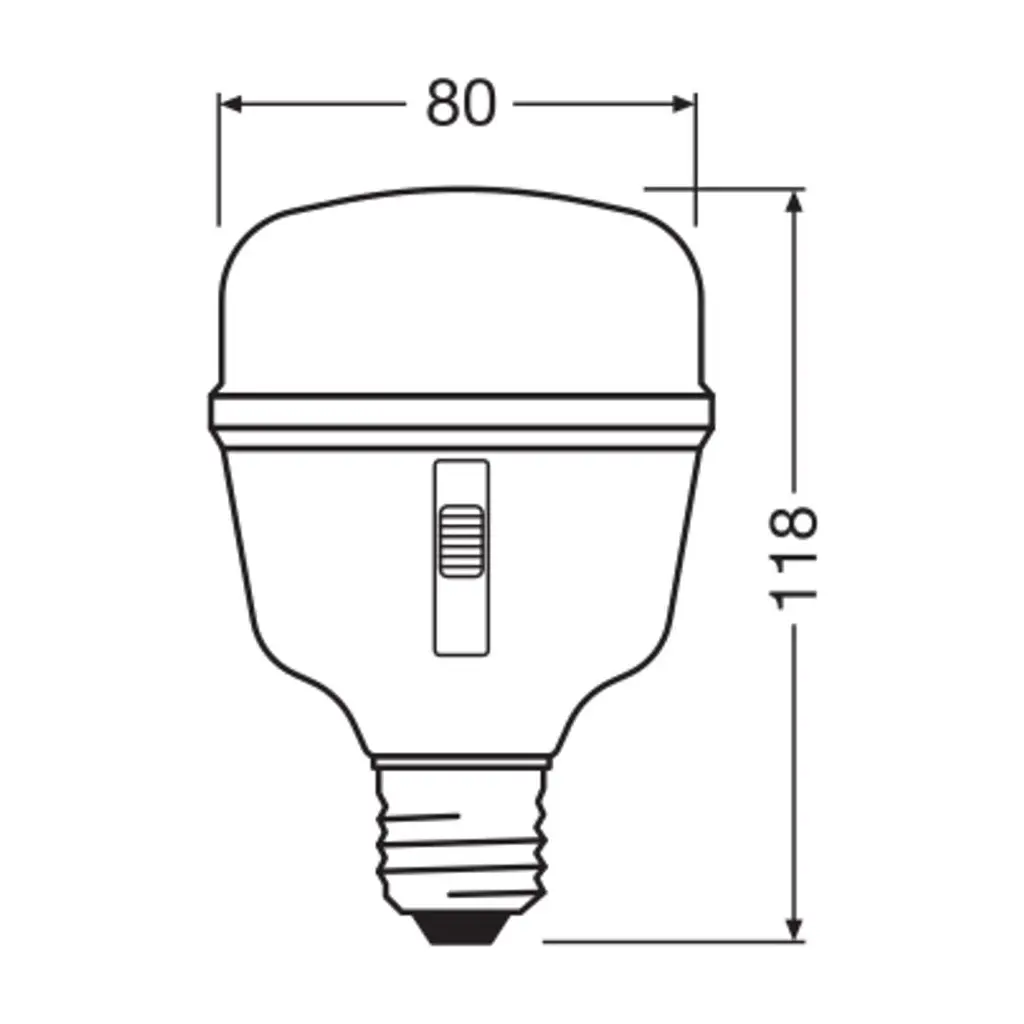 Лампочка Osram LED T80 GROW 20W CL 230V FR E27 (4058075845800) - фото 8