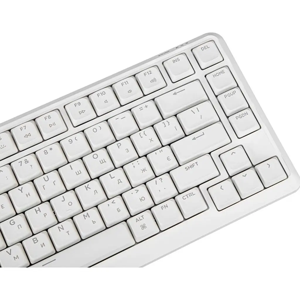 Клавіатура Keychron J1 82 Key K Pro Brown Switch RGB White (J1-Q3-UA) [159743] - фото 4