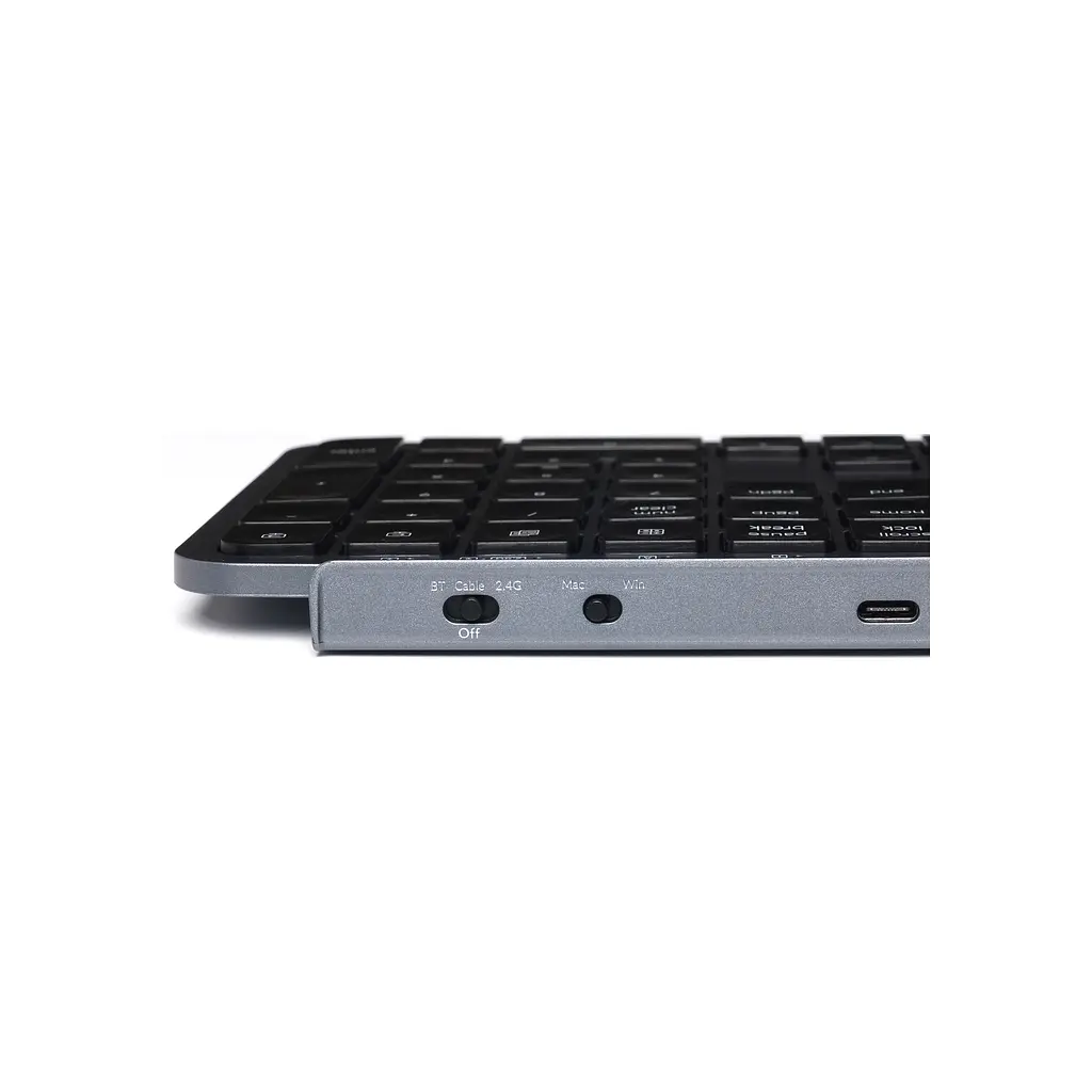 Клавіатура Keychron B6 Pro Wireless/Bluetooth/USB UA Space Gray (B6P-K1-UA) - фото 4
