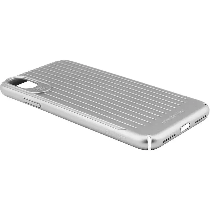Чохол-накладка Usams Trunk Series Apple iPhone X Silver - фото 4