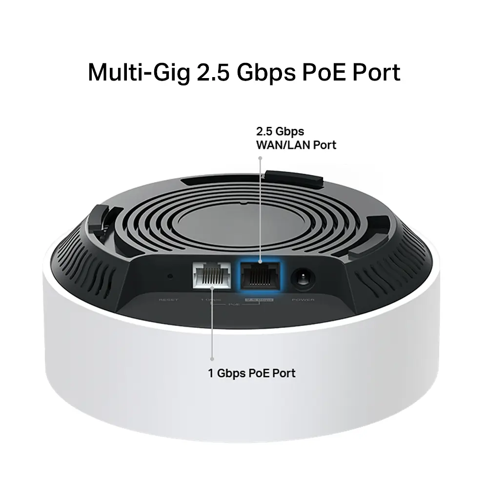 Система WiFi-Mesh Deco X50 AX3000, 1xGE LAN/WAN, 1x2,5GE LAN/WAN, 3мод, PoE TP-Link teh0017219 - фото 10